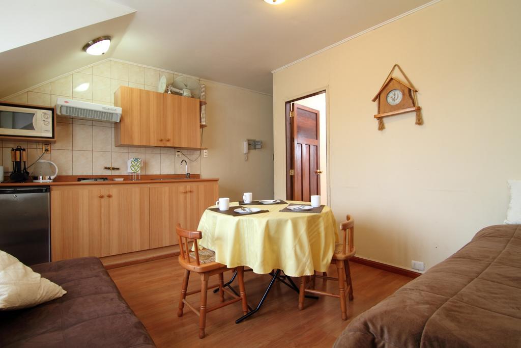 Apart Hotel Villa Los Ciruelos Valdivia Ruang foto